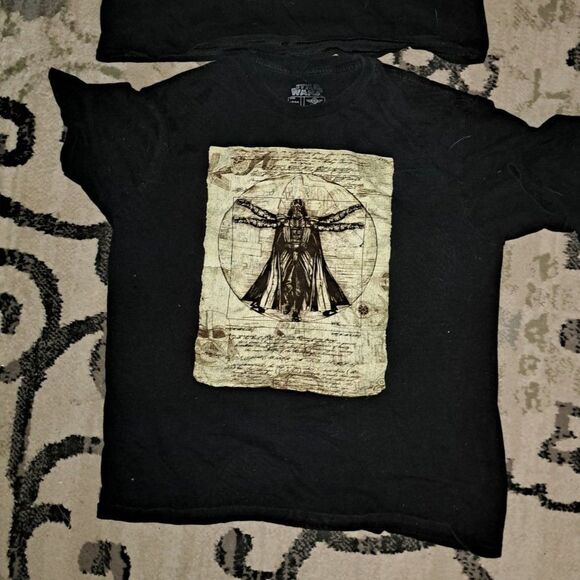 4 Vintage Star Wars Adult Tee's in Size Large May The Force Be With YOU! - Picture 6 of 11